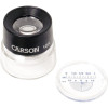 Carson Lumi 10x Magnifier with Removable Measuring Scale