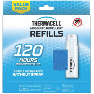 Uodus atbaidanti „Thermacell&ldquo; užpildymo (KOMPLEKTAS) 120 valandų