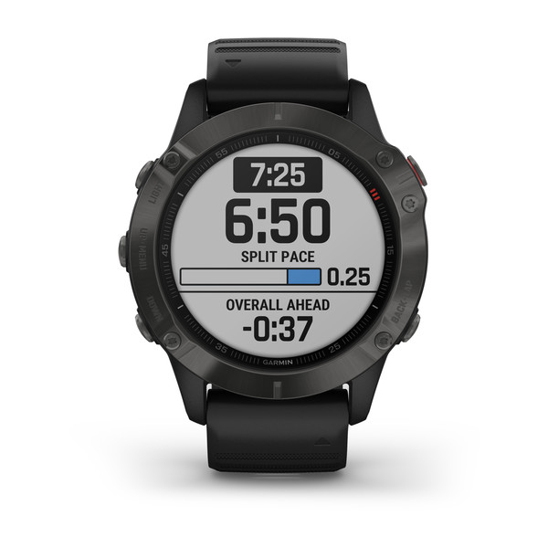 fenix 6,Sapphire,Gray w/Black Band,GPS Watch,EMEA