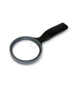 Magnifying glass, Carson 2.5X (90 mm) with handle and 5X spot