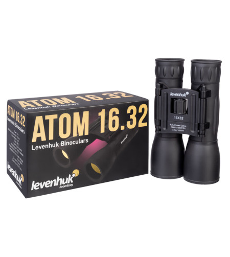 Levenhuk Atom 16x32  Waterproof Pocket Roof Binoculars