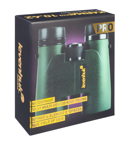 Levenhuk Karma PRO 10x42 Compact Roof Prism Waterproof Universal binoculars