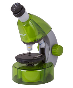 Microscope for children, Levenhuk LabZZ M101 Lime, 40x-640x, with Experiment kit