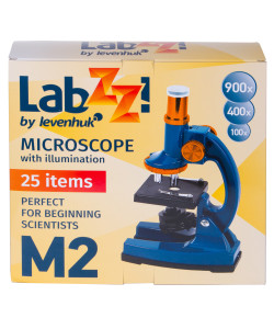 Microscope for children with experiment kit Levenhuk LabZZ M2 Microscope 100x-900x