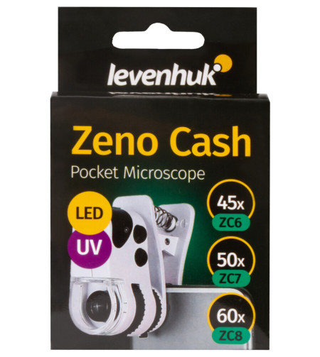 Pocket Microscope Zeno Cash ZC6 Levenhuk 45x