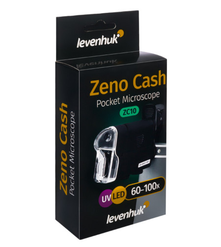 Pocket Microscope Zeno Cash ZC10 Levenhuk 60x-100x
