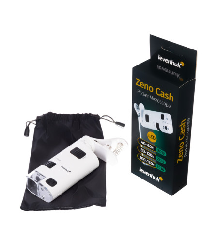 Pocket Microscope Zeno Cash ZC14 Levenhuk 80x-120x
