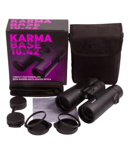 Levenhuk Karma 10x42 BASE Compact Roof Prism Waterproof Universal binoculars