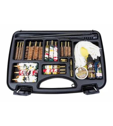 Valymo rinkinys dėkle 32 dalių visų kalibrų