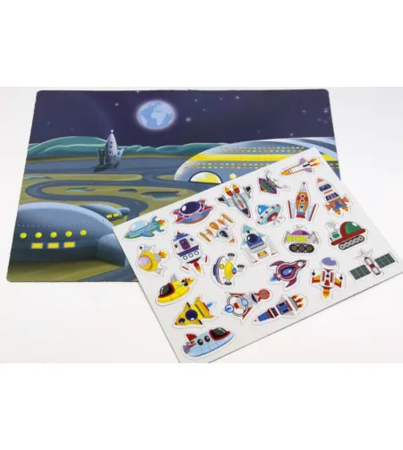 Игра магнитная "Космос" "RU"