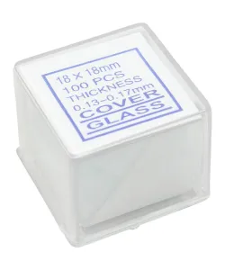 coverslips, 18x18mm