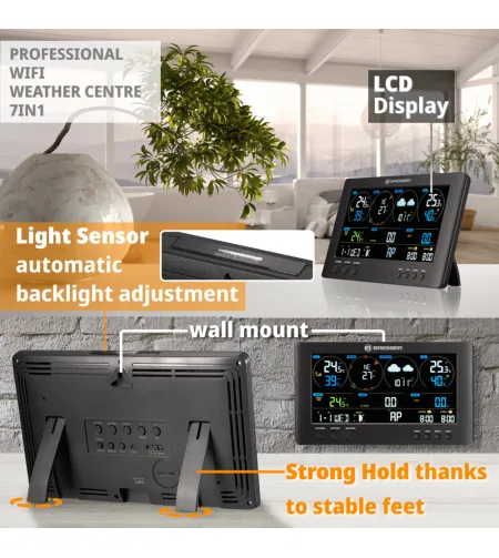 BRESSER дополнительная/запасная базовая станция для метеостанции 7002586