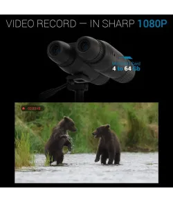 Termožiūronai,  ATN BINOX 4T 640 2.5-25X su lazeriniu nuotolio ieškikliu