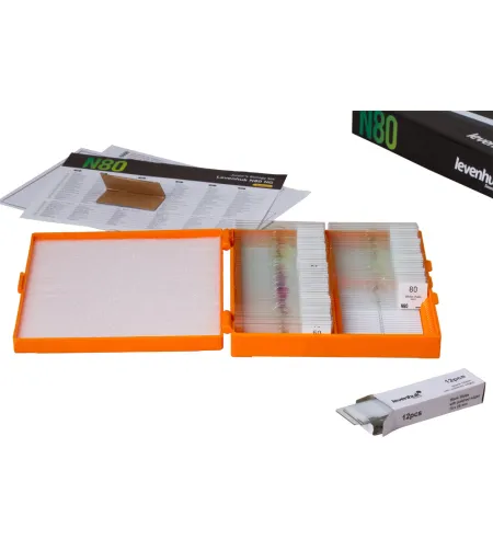 Skaidrių rinkinys Levenhuk N80 NG "See it all"