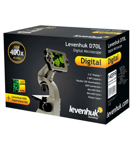 Digital Biological Microscope Levenhuk D70L