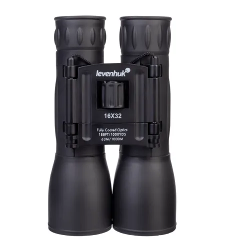 Levenhuk Atom 16x32  Компактный, Влагостойкий, Карманный Бинокль с Призмой Руф