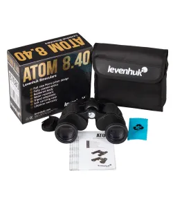 Levenhuk Atom 8x40 kompaktiški ir neperšlampami Žiūronai