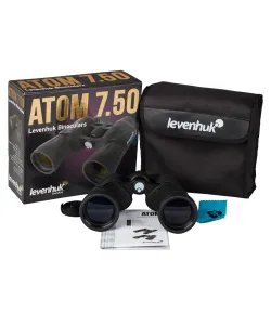 Levenhuk Atom 7x50  Compact Porro Prism Waterproof Binoculars