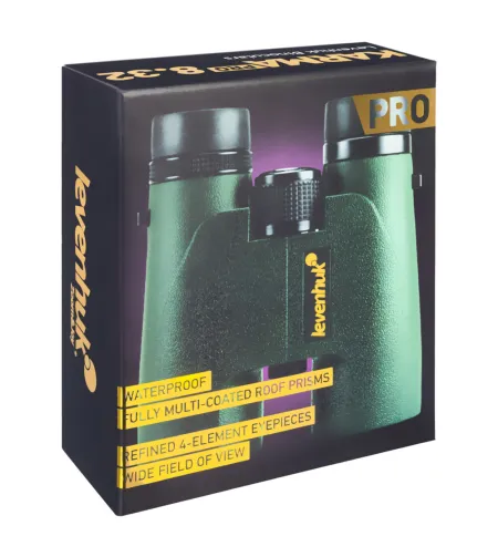 Levenhuk Karma PRO 8x32 Kompaktiškas kampines prizmes Neperšlampami Universalūs žiūronai