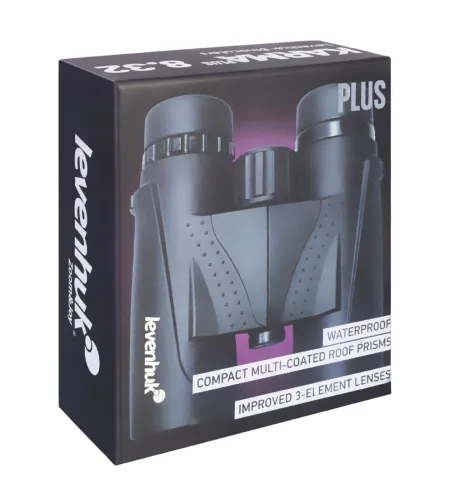 Levenhuk Karma PLUS 8x32 Žiūronai kompaktiški ir neperšlampami
