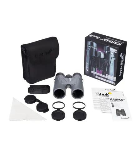 Levenhuk Karma PLUS 8x42 Kompaktiški neperšlampami žiūronai