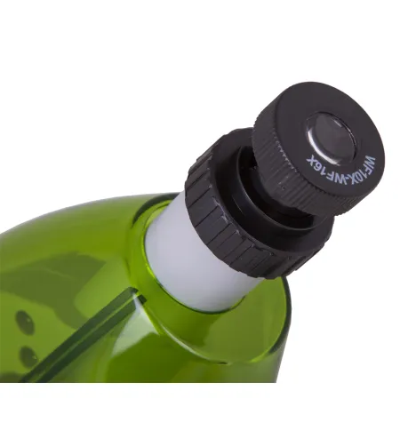 Mikroskopas vaikams, Levenhuk LabZZ M101 Lime, 40x-640x, su eksperimentų rinkiniu
