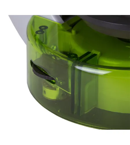 Mikroskopas vaikams, Levenhuk LabZZ M101 Lime, 40x-640x, su eksperimentų rinkiniu