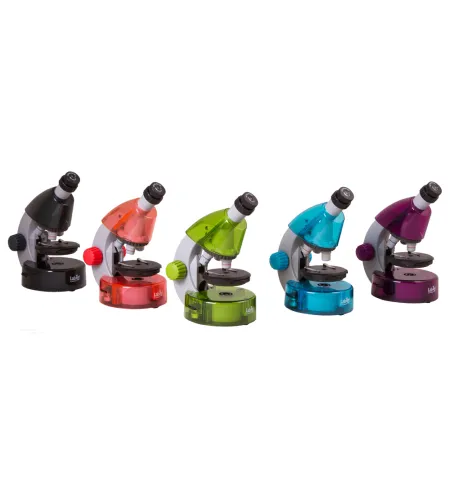 Mikroskopas vaikams, Levenhuk LabZZ M101 Lime, 40x-640x, su eksperimentų rinkiniu