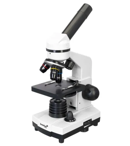 Microscope Levenhuk Rainbow 2L Moonstone 40x-400x with experiment kit K50