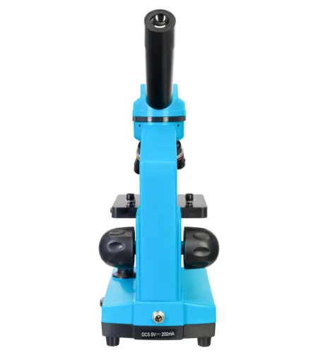 Mikroskopas su eksperimentiniu rinkiniu K50 2L Levenhuk Rainbow 40x - 400x Azure