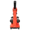 Mikroskopas Levenhuk Rainbow 2L Orange 40x-400x su eksperimento rinkiniu K50