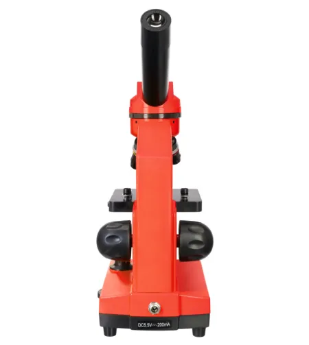 Mikroskopas Levenhuk Rainbow 2L Orange 40x-400x su eksperimento rinkiniu K50