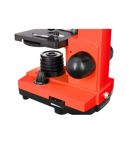 Mikroskopas Levenhuk Rainbow 2L Orange 40x-400x su eksperimento rinkiniu K50