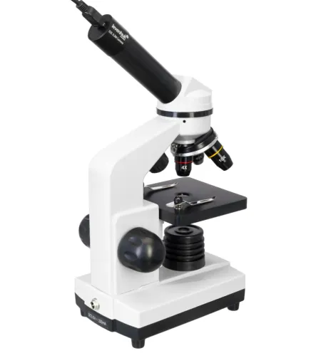 Digital Microscope Levenhuk D2L 40x-400x Moonstone with experimental kit and digit