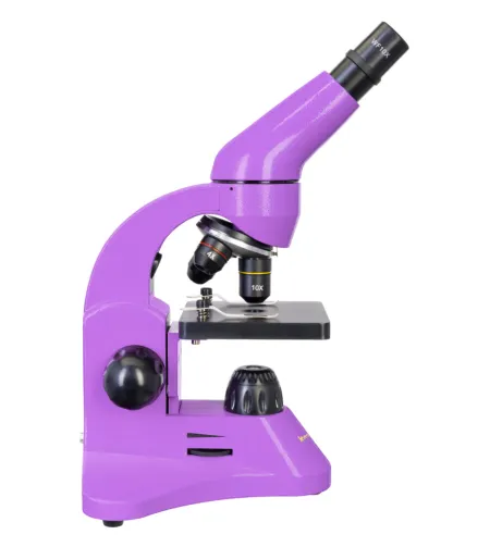 Microscope Levenhuk Rainbow 50L Amethyst 40x–800x with experimental kit K50