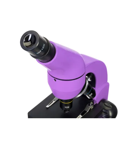 Microscope Levenhuk Rainbow 50L Amethyst 40x–800x with experimental kit K50