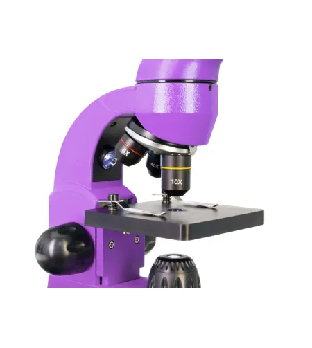 Microscope Levenhuk Rainbow 50L Amethyst 40x–800x with experimental kit K50
