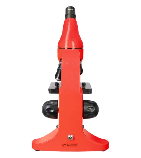 Microscope Levenhuk Rainbow 50L Orange 40x - 800x with experimental kit K50