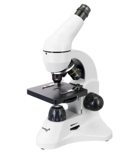 Microscope Levenhuk Rainbow 50L PLUS Moonstone 64x–1280x with experimental kit K50