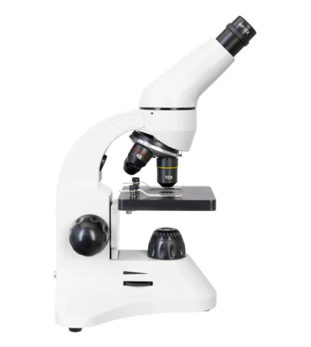 Microscope Levenhuk Rainbow 50L PLUS Moonstone 64x–1280x with experimental kit K50