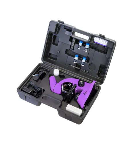Mikroskopas Levenhuk Rainbow 50L PLUS Amethyst 64x–1280x su eksperimentiniu rinkiniu K50