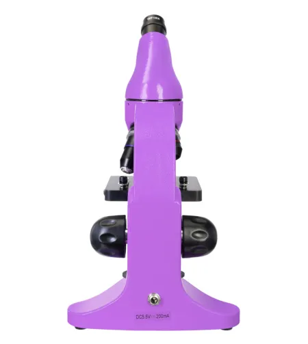 Mikroskopas Levenhuk Rainbow 50L PLUS Amethyst 64x–1280x su eksperimentiniu rinkiniu K50