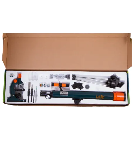 Teleskopo ir mikroskopo rinkinys Levenhuk LabZZ MT2