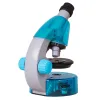 Microscope for children, Levenhuk LabZZ M101 Azure, 40x-640x, with Experiment kit