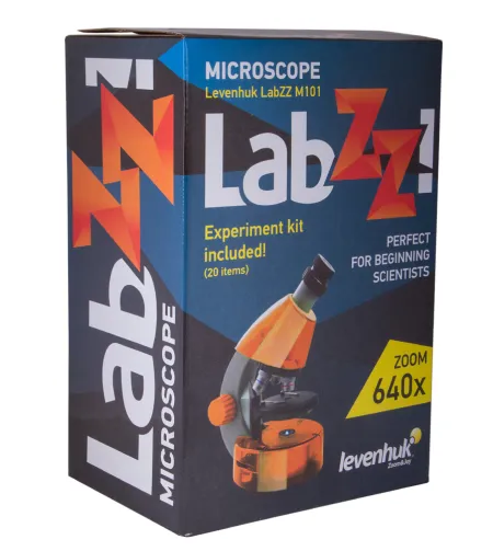 (RU) Levenhuk LabZZ M101 Azure Microscope