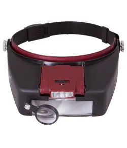 Levenhuk Zeno Vizor H2 galvos lupa 1.5x - 8x