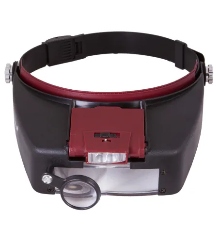 Лупа налобная Levenhuk Zeno Vizor H2 1.5x - 8x