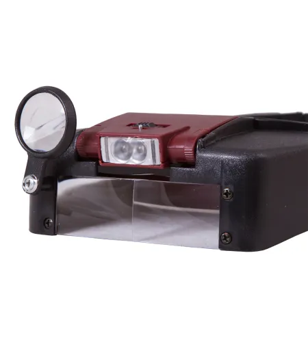 Лупа налобная Levenhuk Zeno Vizor H2 1.5x - 8x