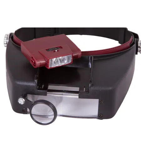 Лупа налобная Levenhuk Zeno Vizor H2 1.5x - 8x