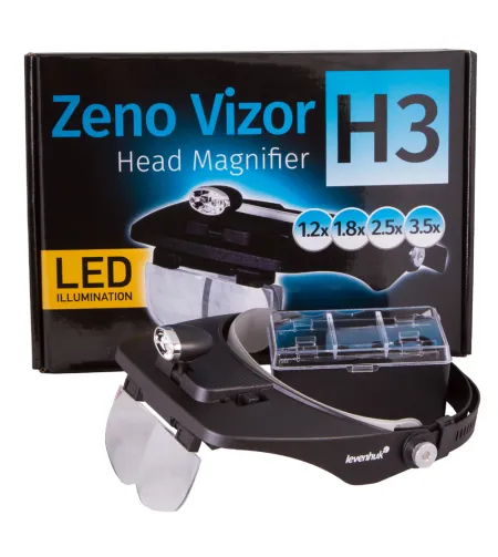 Levenhuk Zeno Vizor H3 Head Magnifier Levenhuk Zeno Vizor H3 Head Magnifier  1.2x-3.5x